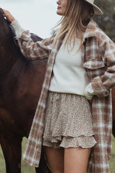 Xia Skort - Cream Multi